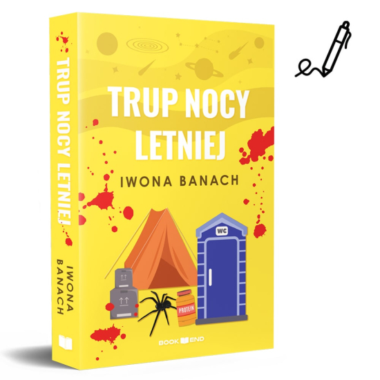 Iwona Banach - Trup nocy letniej (autograf)