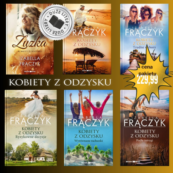 Kobiety z odzysku (cała seria: 6 tomów) (duże litery)